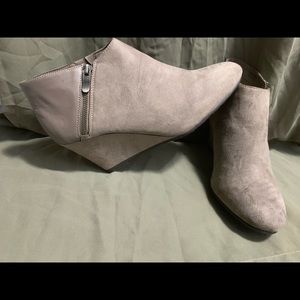 Suede/Leather booties